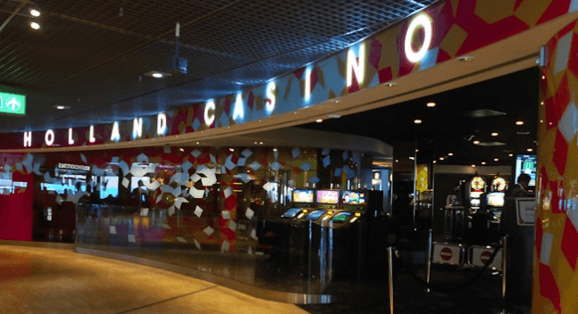 The casino inside Schiphol Airport