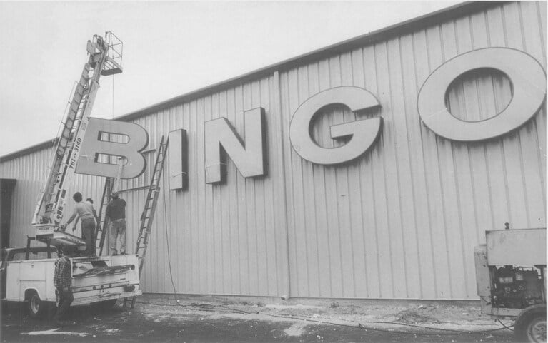 The first Indigenous-owned casino - bingo palor