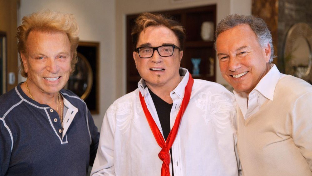 Siegfried and Roy, a popular performing duo in Las Vegas