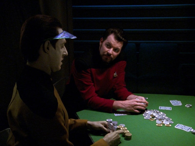 An image of two Start Trek characters playing poker