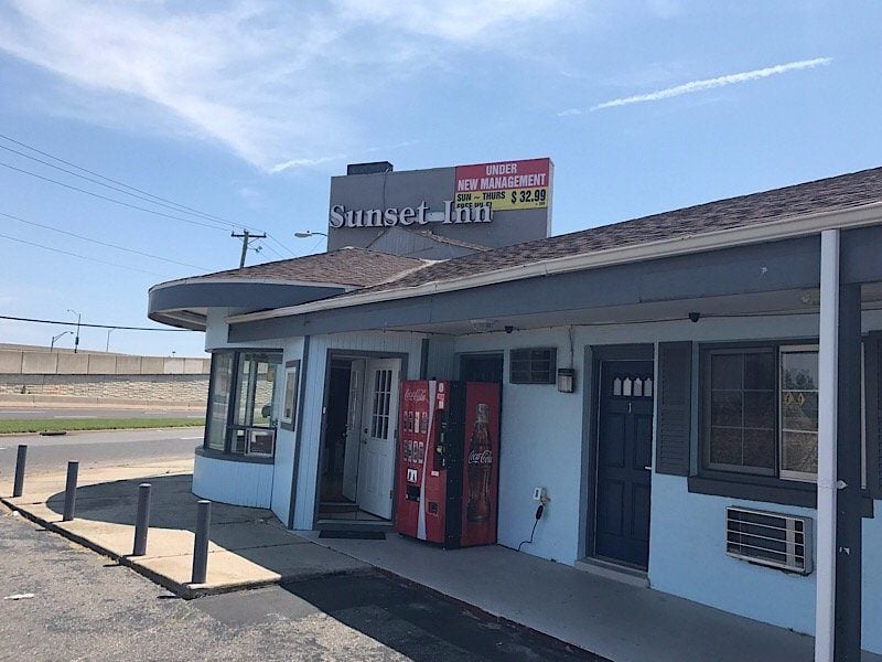 The Sunset Inn, one of the worst hotels in Atlantic City