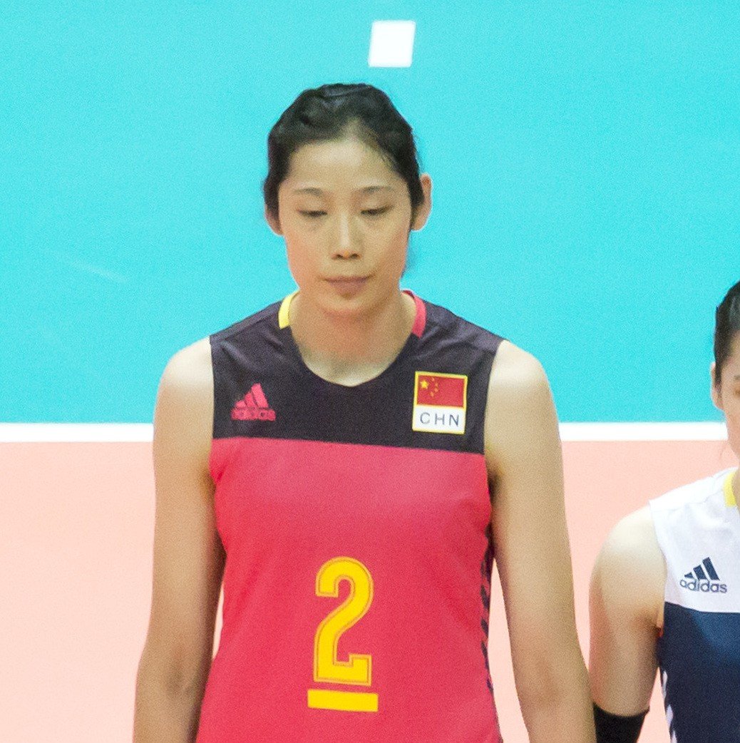 Ting Zhu Chinese Volleyball Star