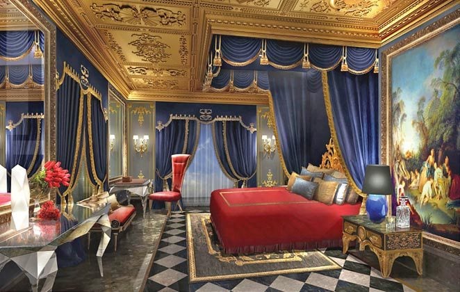 La Villa Du Comte Suite inside The 13 resort in Macau