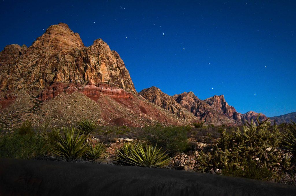A photo of The Big Dipper, where the sky shines with natural starlight