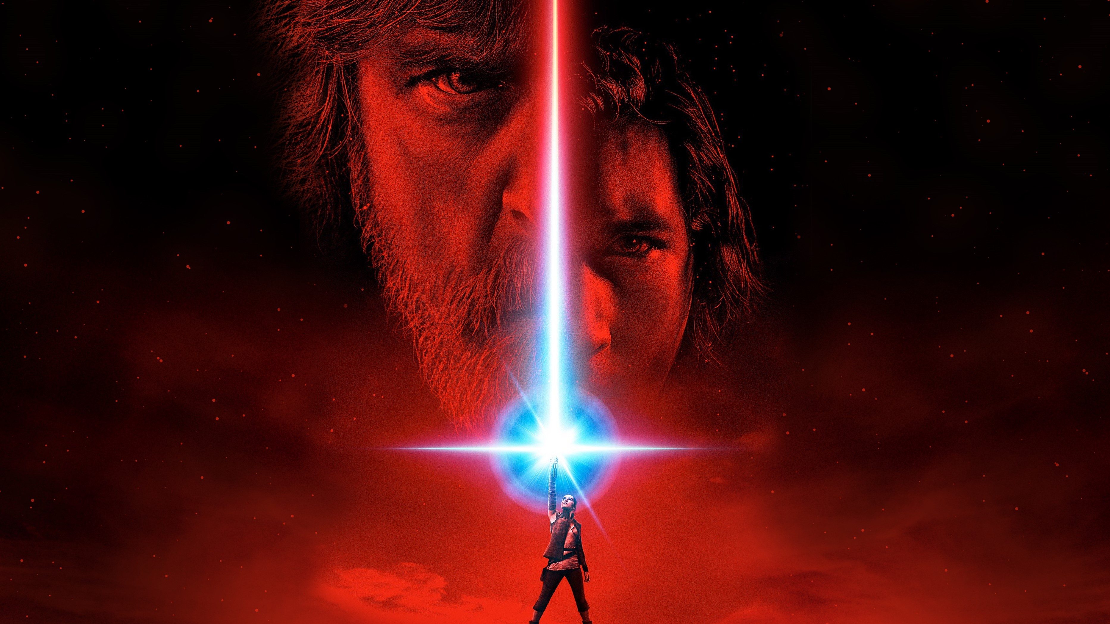 A key image from Star Wars: The Last Jedi