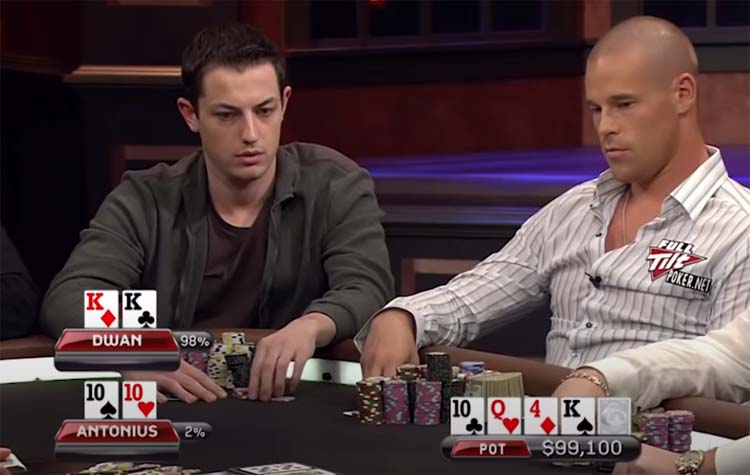 Tom Dwan and Patrik Antonius