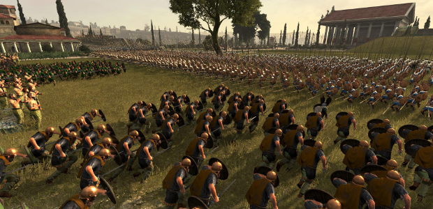 Gameplay from the Total War: Arena beta