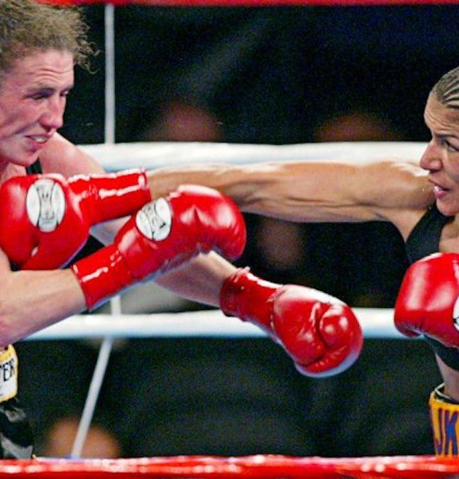 Lucia Rijker boxing