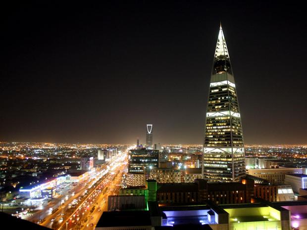 Riyadh at night
