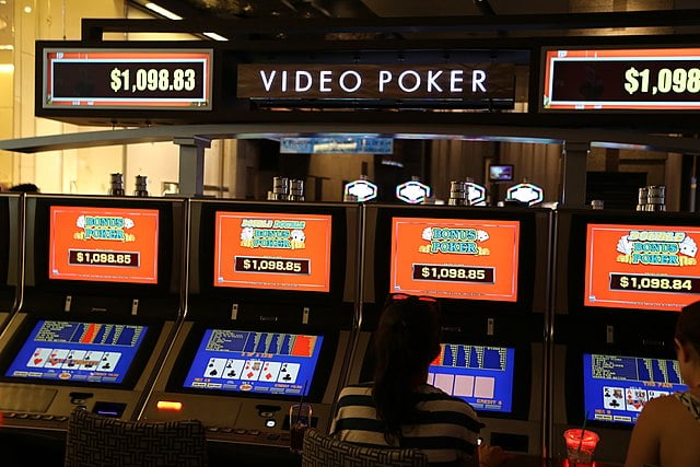 Video poker machines