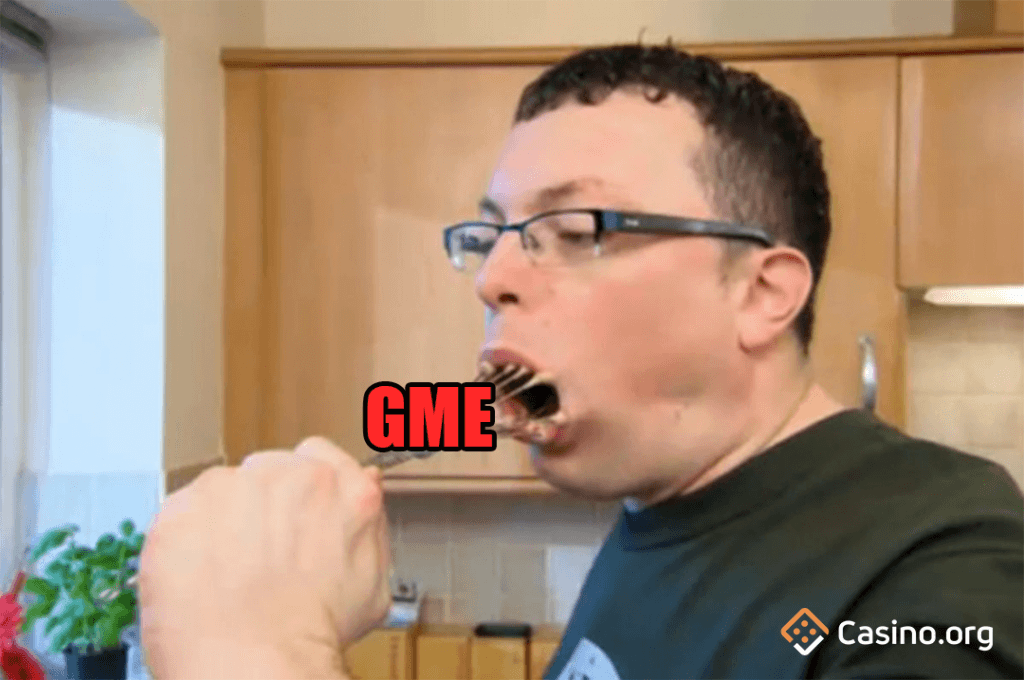 GameStop meme - whisk guy