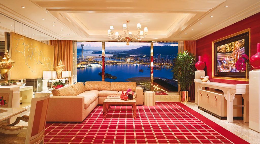 Inside a Grand Salon Suite at the Wynn Macau