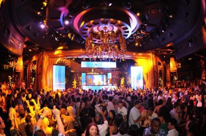 Nightlife at XS, one of the best night clubs in Las Vegas