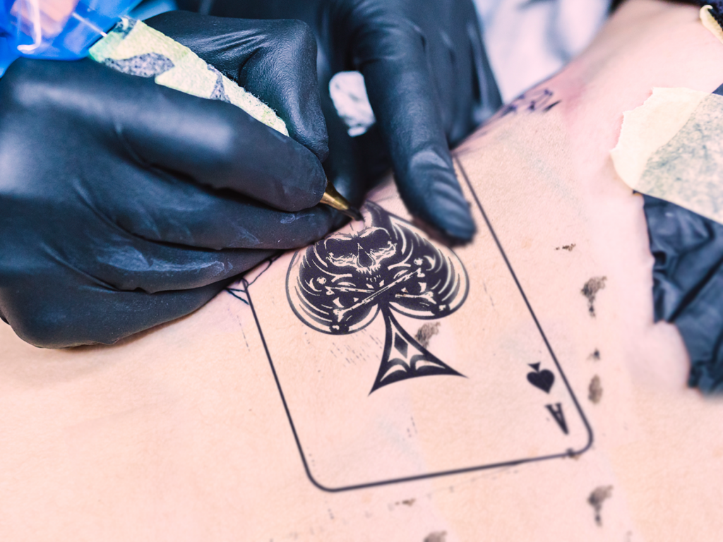 Ace of Spades tattoo