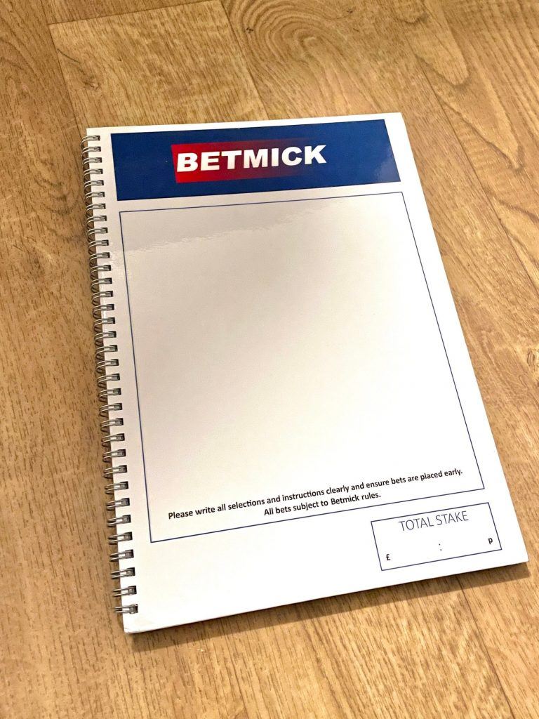Personalized betting notebook