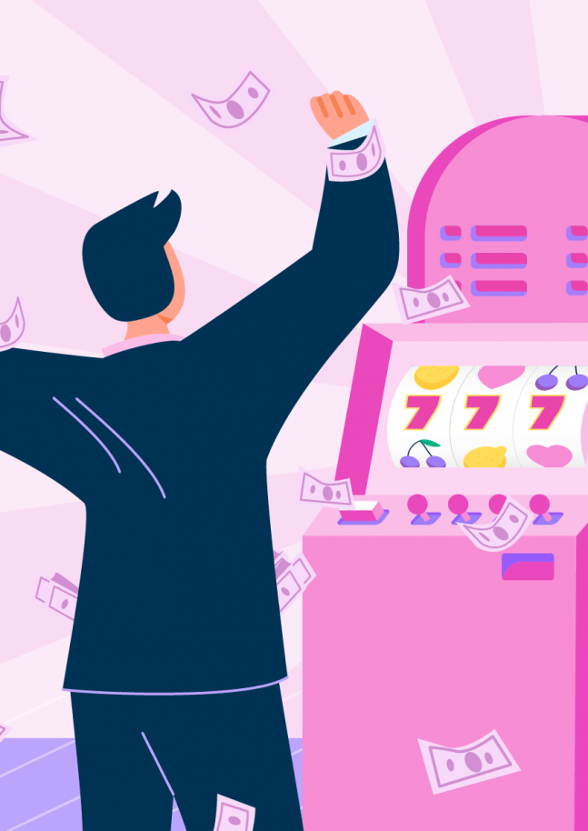 Slot machine win
