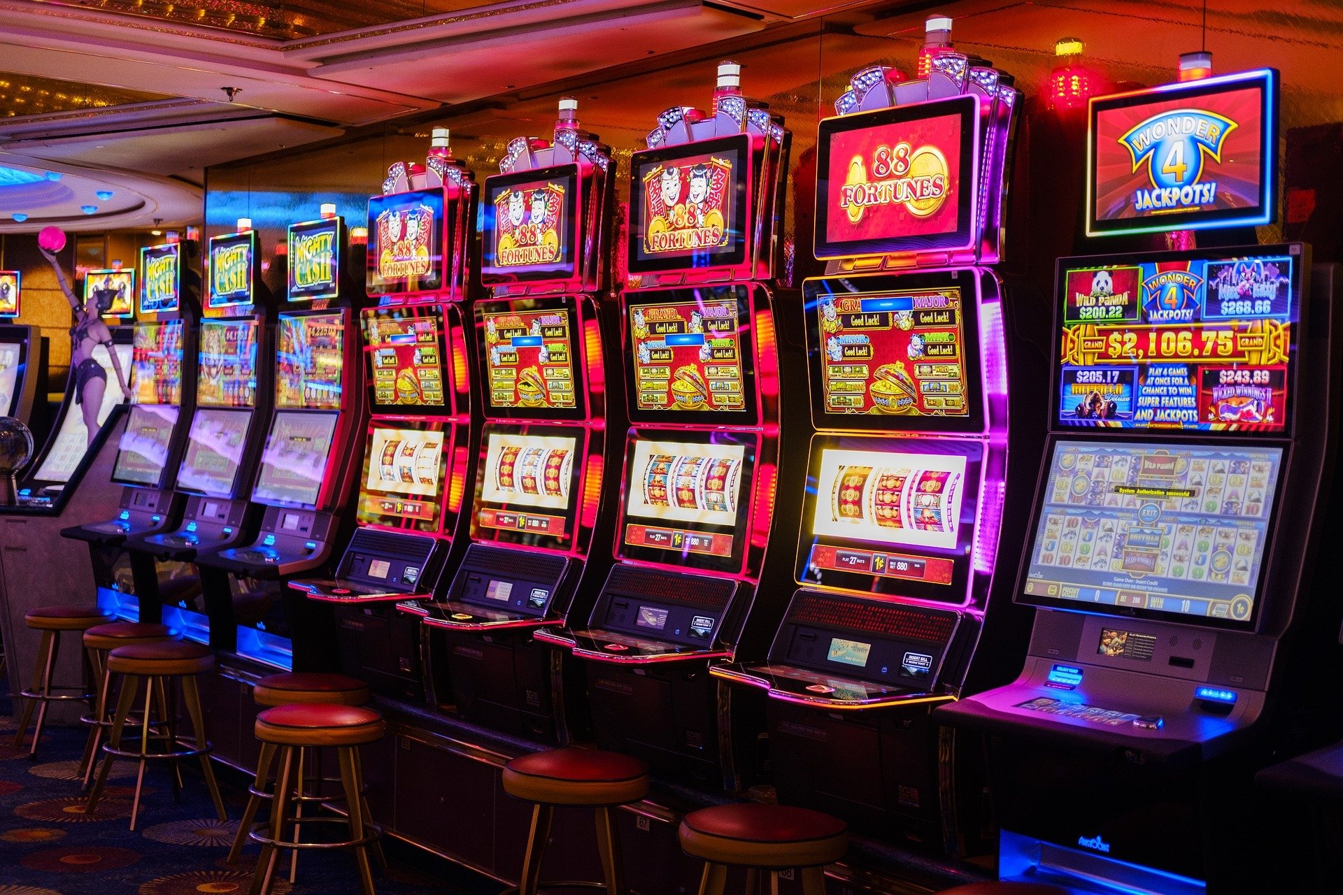 Casino slot machine usb