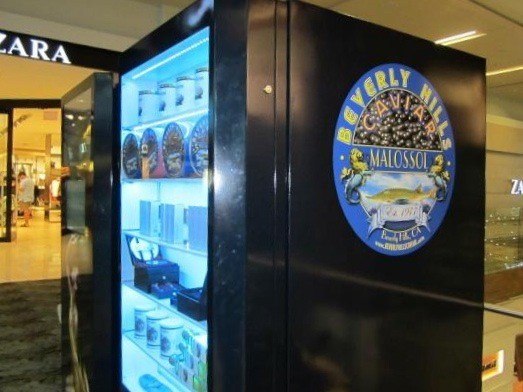 Caviar vending machine