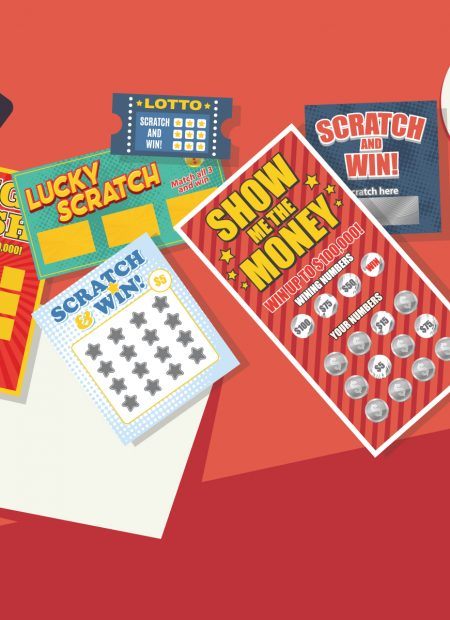 Illustration of scratch offs