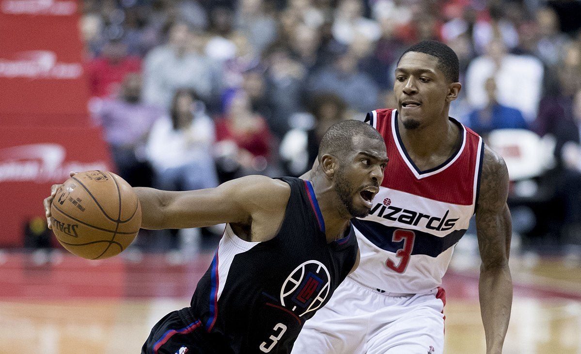 Chris Paul with Bradley Beal