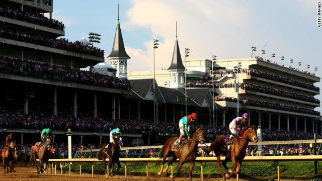 The Triple Crown’s most famous race takes place at Churchill Downs.