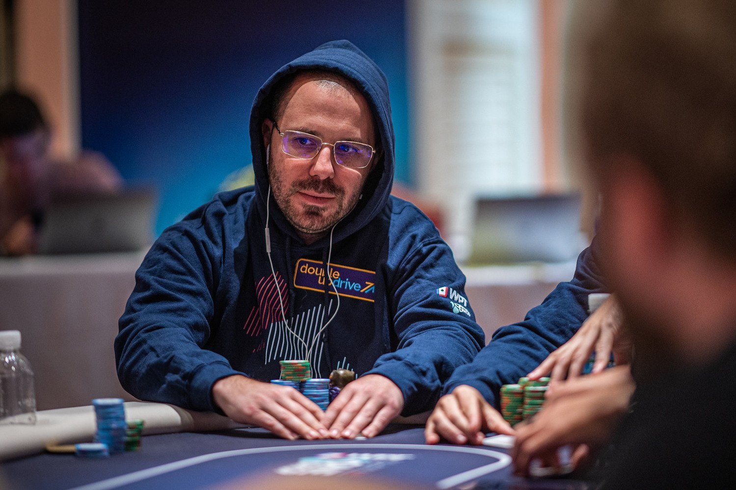 Dan Smith at WPT's Alpha 8 for One Drop
