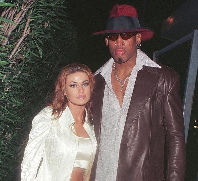 Dennis Rodman And Carmen Electra 