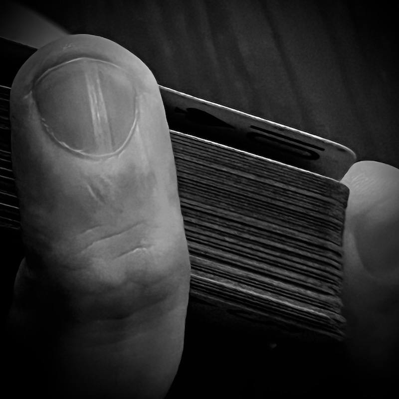 card cheat - flashing
