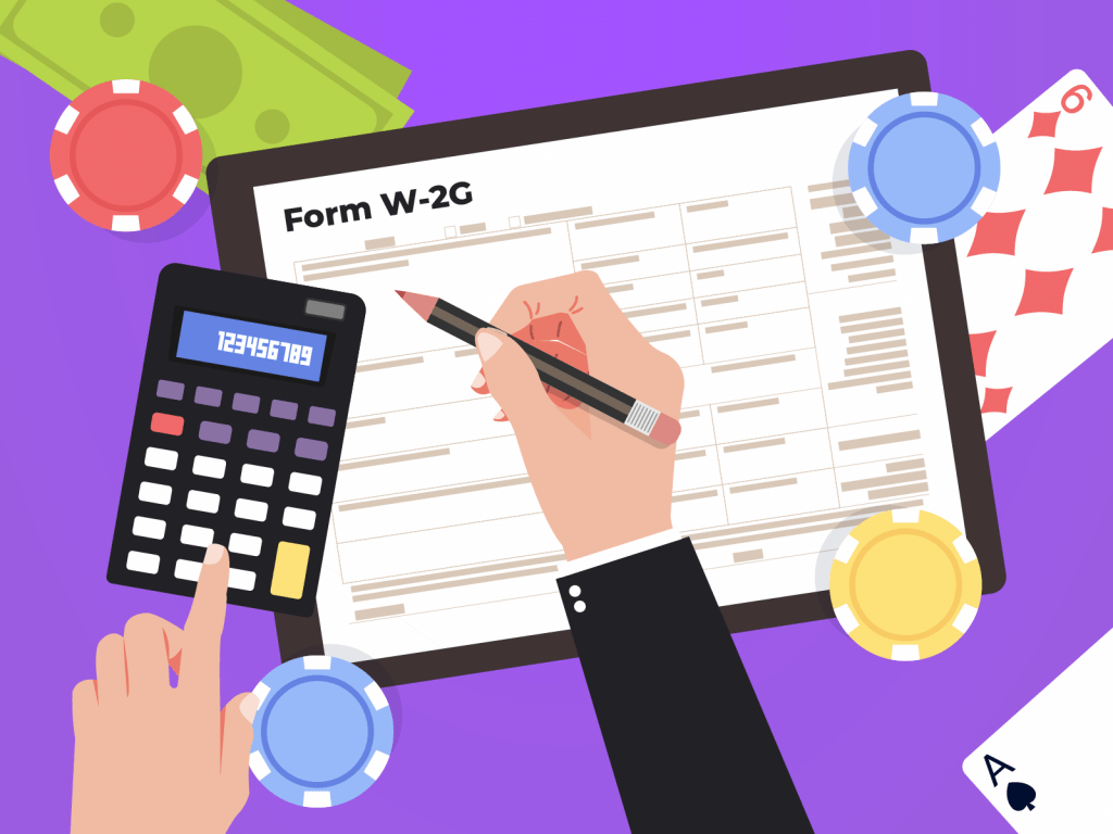 Form W-2G for gambling winnings