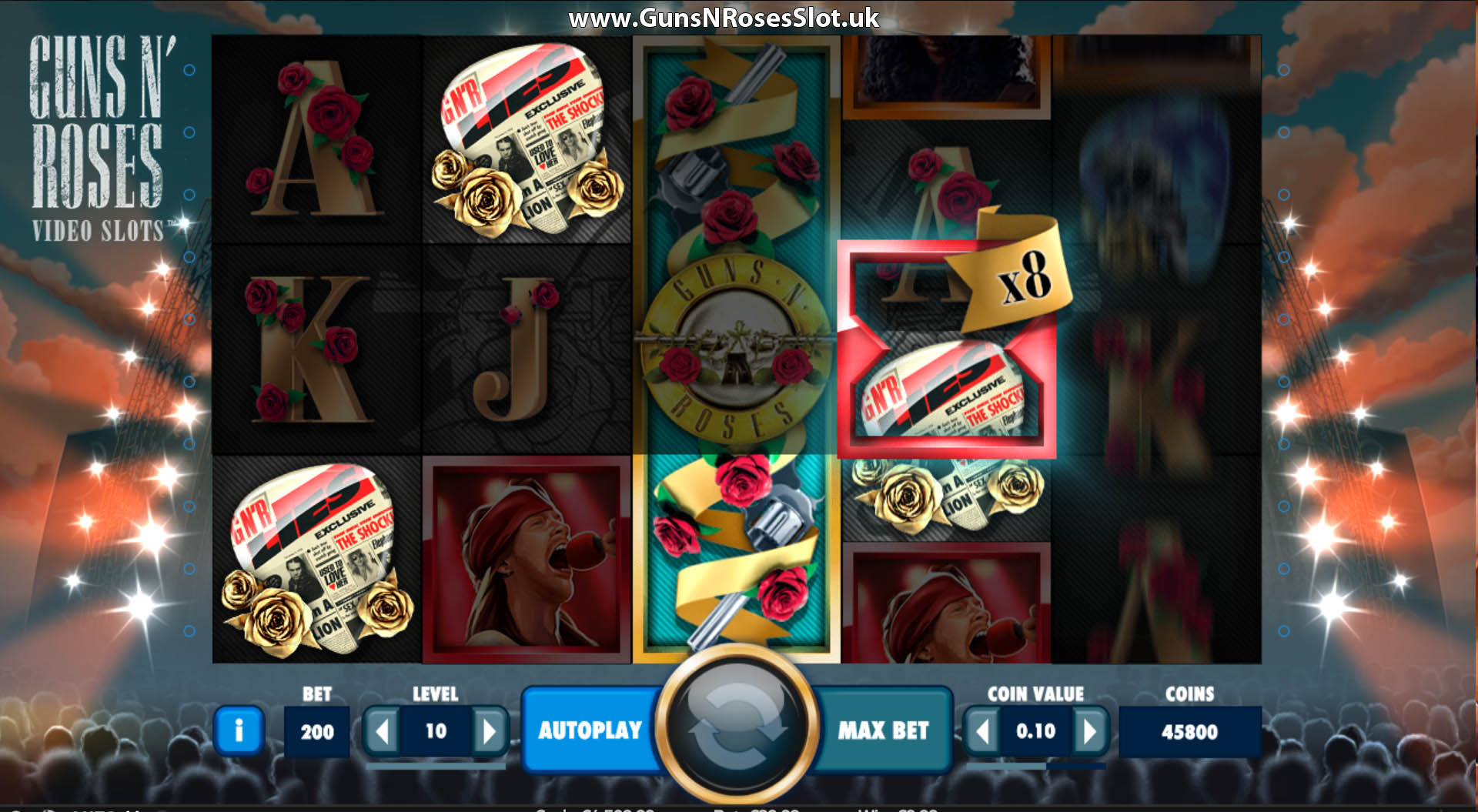 guns n’ roses online slots