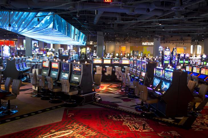 SLS Casino on opening day, August 19, 2014. (Source: vegasinc.com)