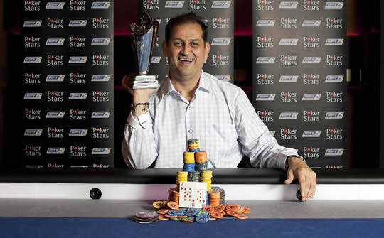 Ivan Freitez winning EPT