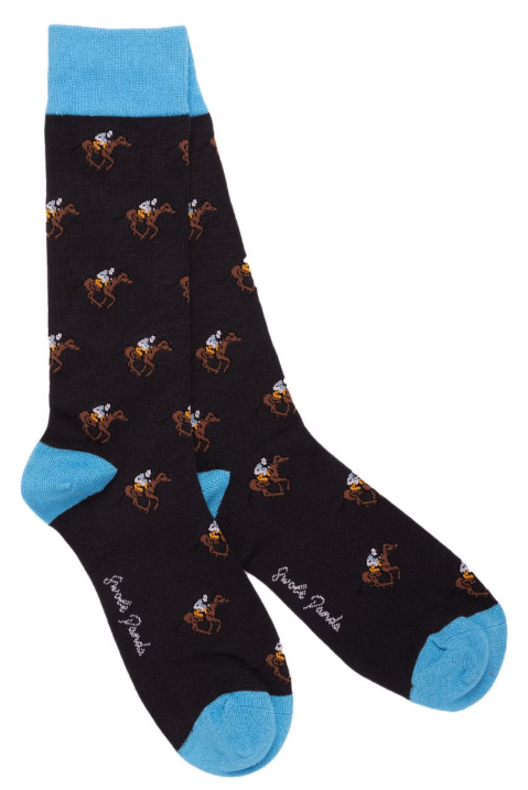 Jockey Racehorse socks