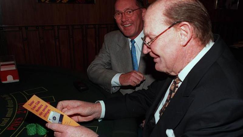 Kerry Packer at the casino