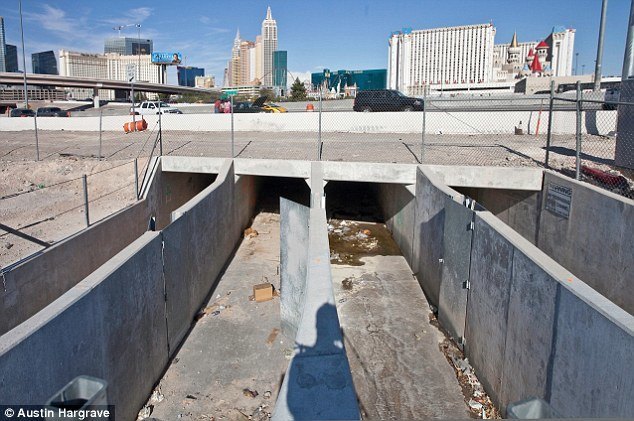 “Tunnels In Las Vegas” (Image: dailymail.co.uk) 