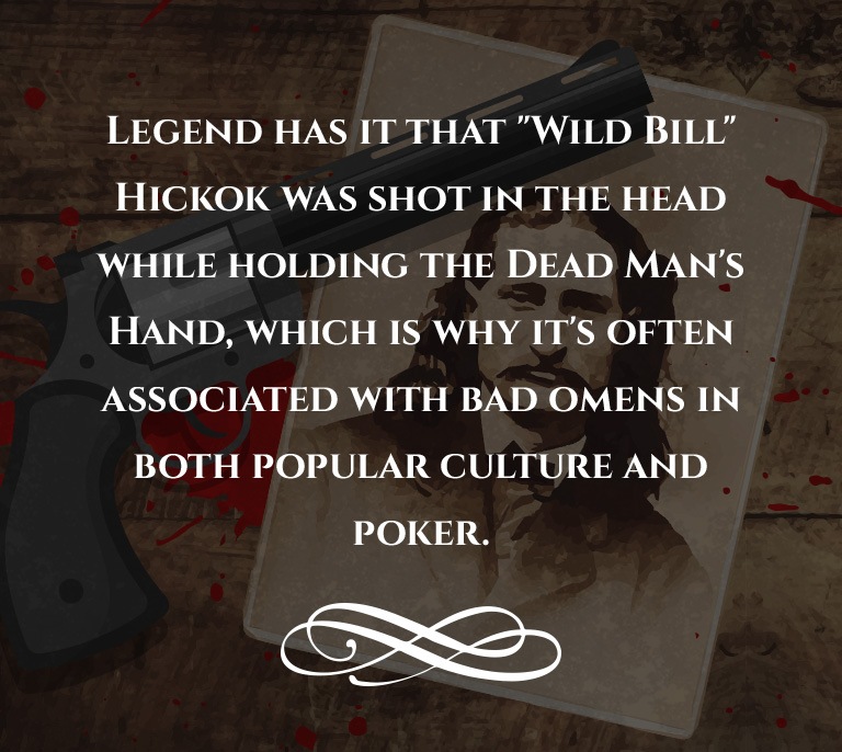 Wild Bill Hickok Dead Man's Hand ACE 8 Heavy Poker Card Guard Hand Protector NEW 