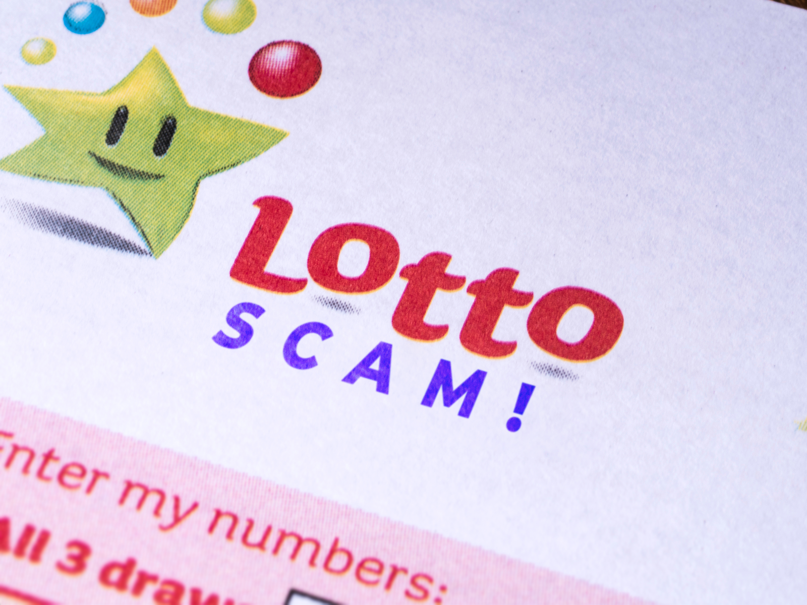 Lotto scam