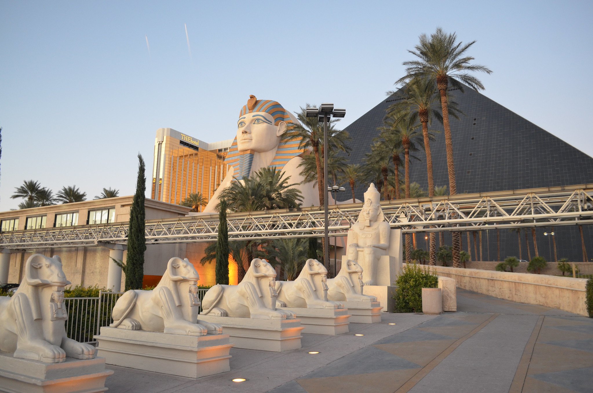 Luxor Hotel and Casino in Las Vegas - An Ancient Egypt-Themed