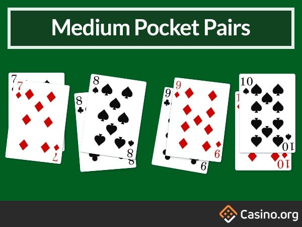 Medium Pocket Pairs in Poker