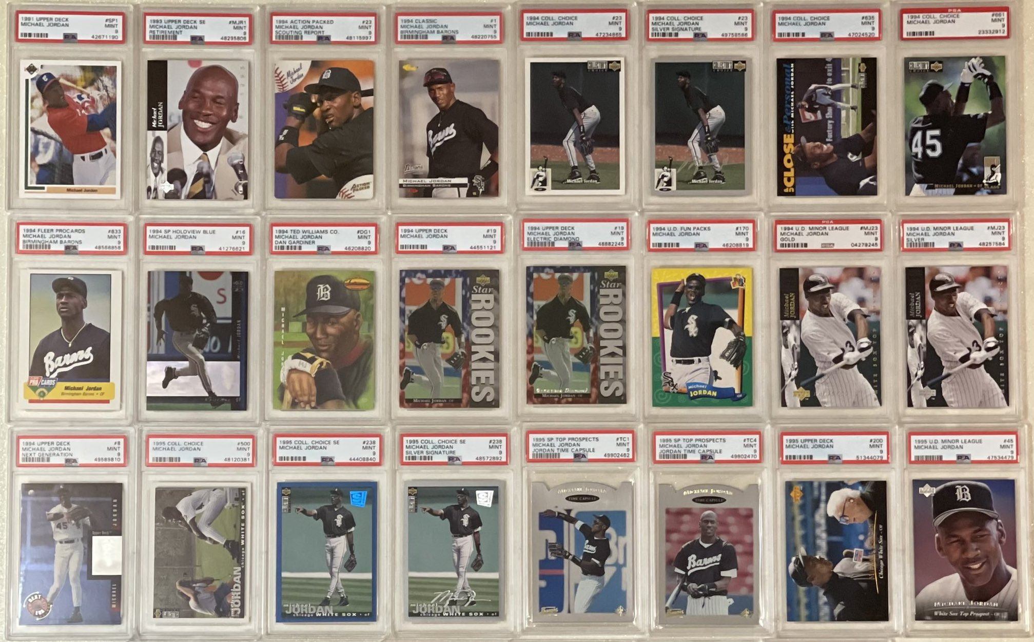 Top 10 Most Valuable Michael Jordan Baseball Cards