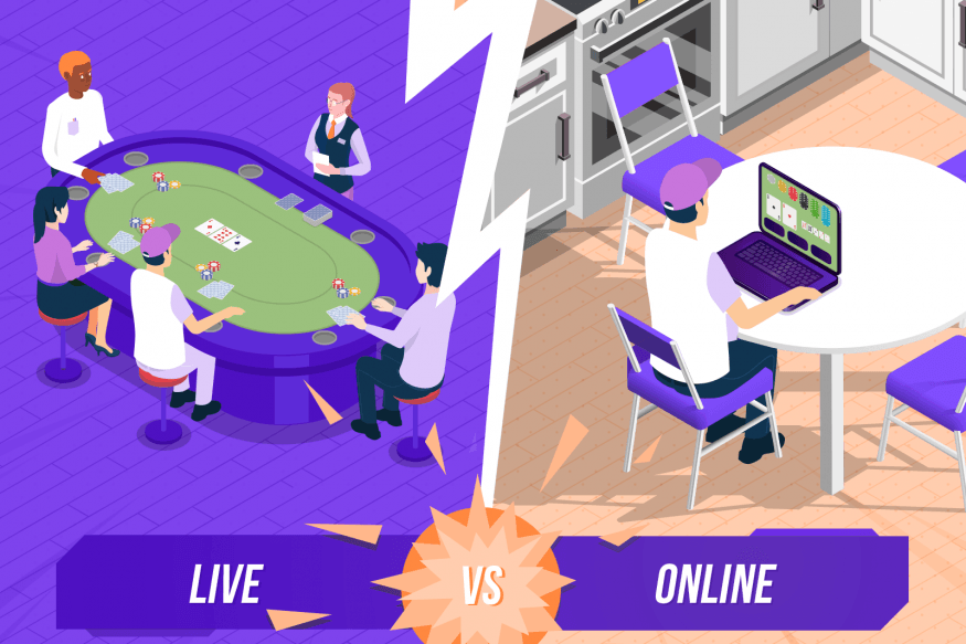 Online Poker vs Live Poker: 9 Key Differences You Need To Know