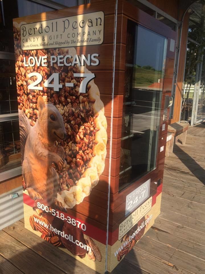 Pecan pie vending machine