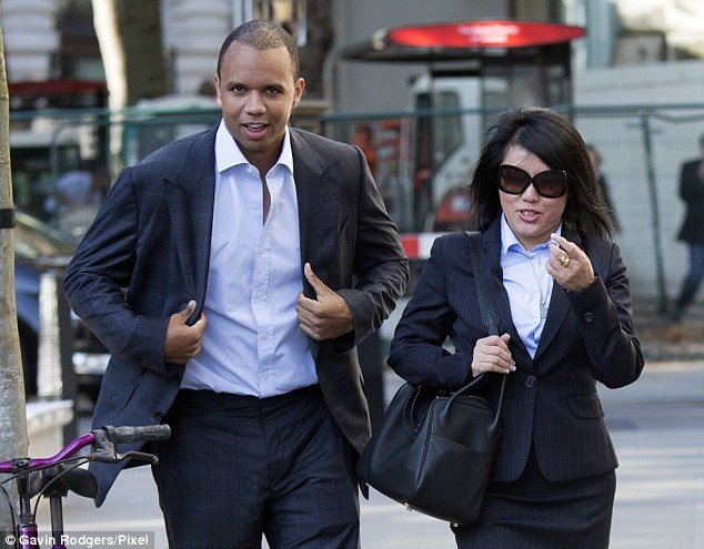 Phil Ivey before his hearing at the UK Supreme Court