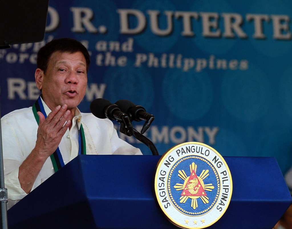 Former-President Rodrigo Duterte