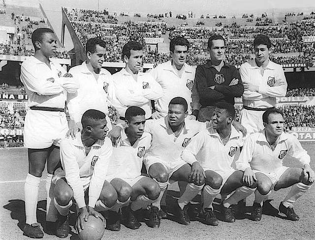The Santos F.C. team