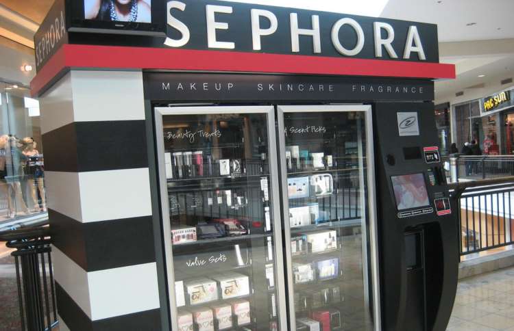 Sephora vending machine