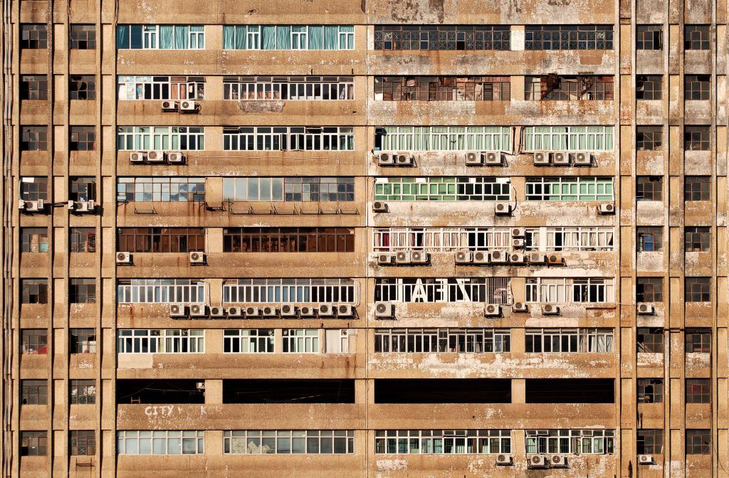 block of flats in Macau 