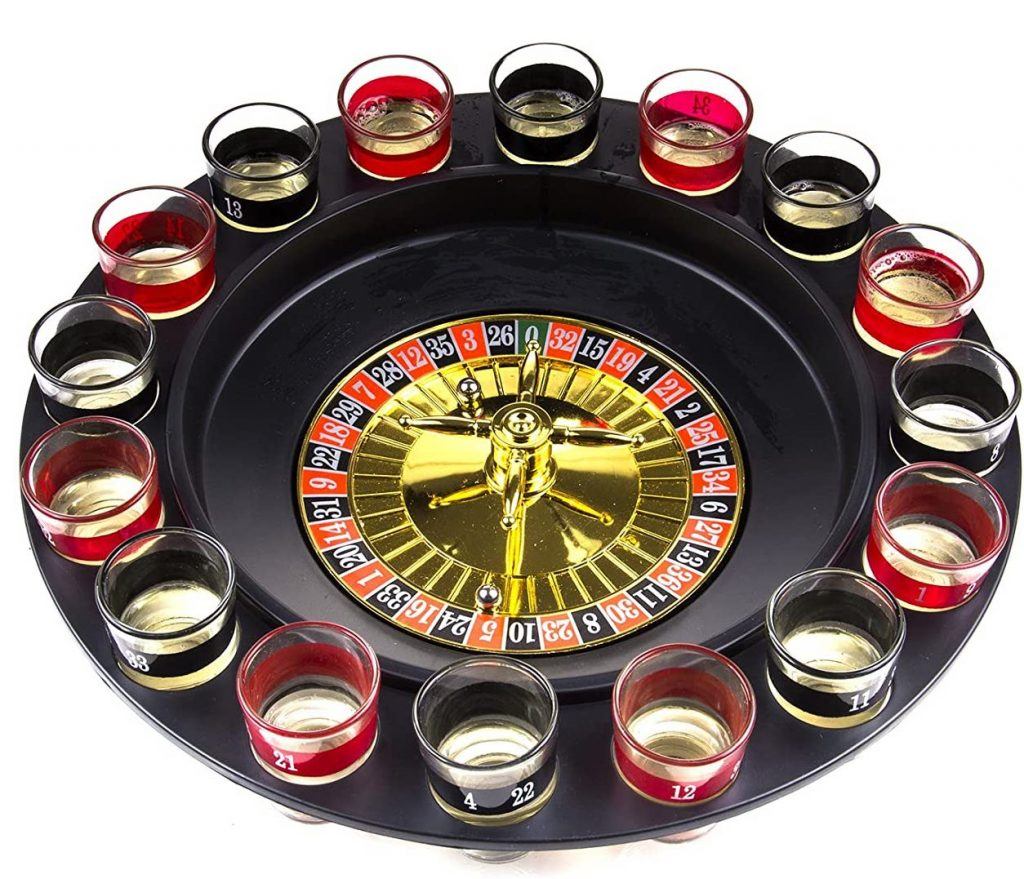 Shot glass roulette