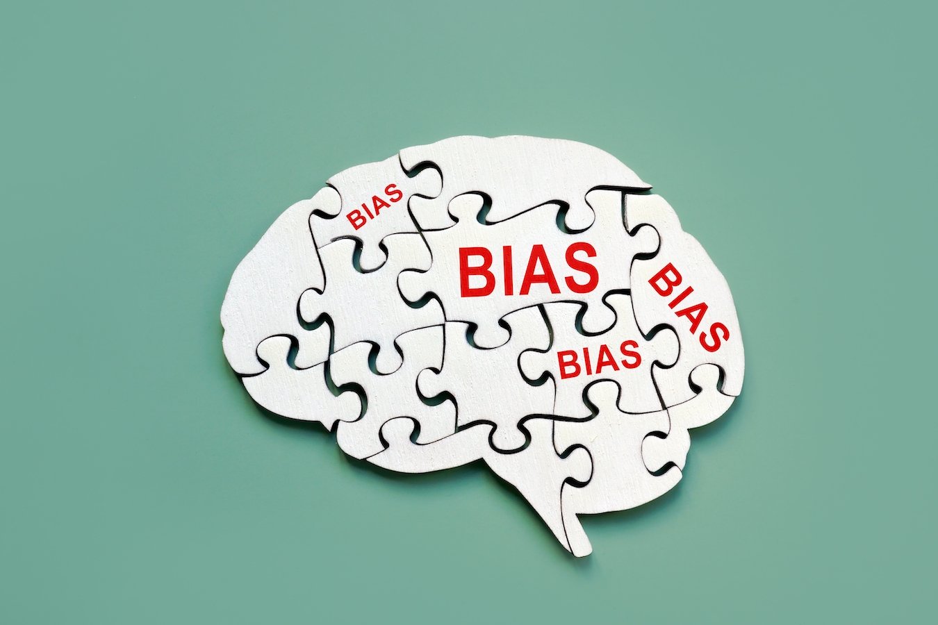 Brain with words bias.