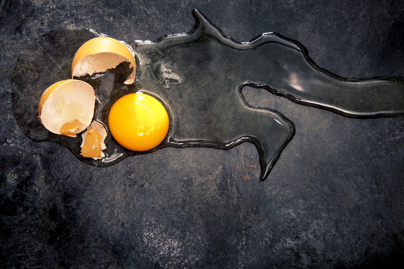 cracked egg